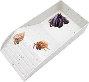 Acaigel Hermit Crab Water Tank with Climbing Ramp for Small to Medium Hermit Crab