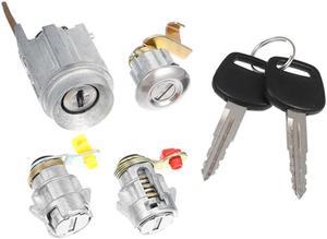 1Set Ignition Switch Lock Cylinder W/2Keys For Toyota Pickup 4Runner 69005-35051