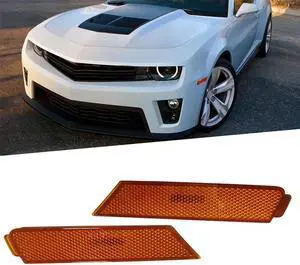 Paiying Front Side Marker Signal Lights Housing Reflectors For Chevy Camaro 2010-2015 Paiying Front Side Marker Signal Lights Housing Reflectors For Chevy Camaro 2010-2015