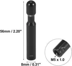 Furulu 2 Pcs Door Lock Pull Knob FODZ-5421850-A For Ford F-150 Explorer Taurus Mercury