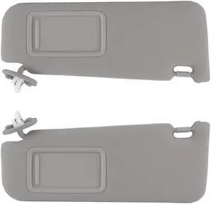 Acaigel 1 Pair Gray Driver & Passenger Sun Visor with Sunroof For Toyota Camry 2012-2017