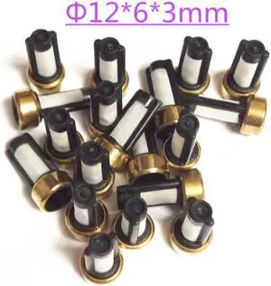 FYUU 100 Pcs Full Range of Fuel Injector Filter, Micro Basket Filter