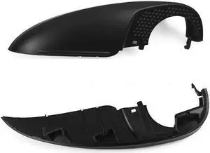 Yassdwbn Black Right Rear Mirror Base Plate Cover Replacement For Mazda 3 Axela 14-16 USA