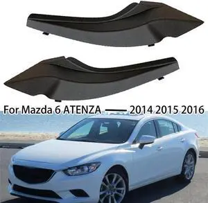 2X Front Windshield Wrap Corner Trim Drain Panel Trim For Mazda 6 Atenza 2014-16