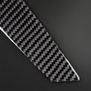 FYUU 2x Carbon Fiber Interior Door Handle Cover Sticker For Bmw Z4 E85 2003-2008