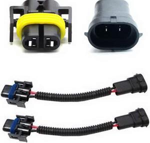 Acaigel Extension Wiring Harness For Socket H11 H8 9005 HB3 9006 HB4 Connector Adapter