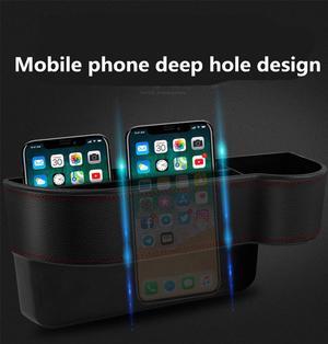 Acaigel Multi-functional classification Design Car Seat Crevice Storage Box Crystal Style Auto Seats Gap Pockets