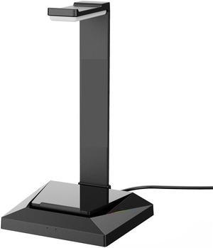 Acaigel 1PC RGB Luminous Headset Bracket Headphones Display Stand Usb Integrated Bracket