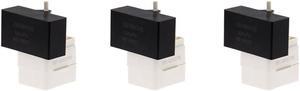 Acaigel W10613606 Refrigerator Compressor Start Relay and Capacitor W10416065 (3PCS)