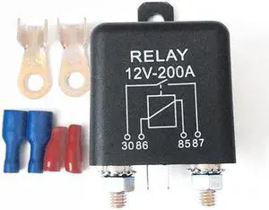 Paiying 12V 200A Heavy Duty Split Charge Relay w/ 2 Terminals for Car Truck Marine Boat Paiying 12V 200A Heavy Duty Split Charge Relay w/ 2 Terminals for Car Truck Marine Boat
