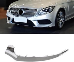 Paiying Left Front Bumper Chrome Trim Molding Fit For Mercedes W218 CLS400 550 2015-2018