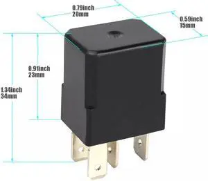 Yassdwbn 4PCS ECU Relay IPDM for Titan Frontier Armada Pathfinder Xterra 284B7-CW29E New