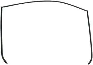 1 Set Front Windshield Upper Moulding Seal For BMW E63 E64 6-Series 645ci 650i M6 1 Set Front Windshield Upper Moulding Seal For BMW E63 E64 6-Series 645ci 650i M6