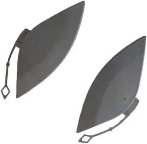 Acaigel 1 Pair 51127176251 51127176252 Rear Side Bumper Tow Hook Cover Cap For Bmw