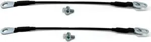 Acaigel Pair Tailgate Cables W/ Bolts For Silverado Sierra 2007-2016 Acaigel Pair Tailgate Cables W/ Bolts For Silverado Sierra 2007-2016