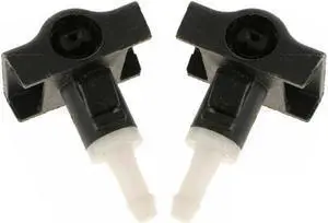 Furulu 2pcs 28932-9N00A Windshield Water Spray Washer Nozzle For Nissan