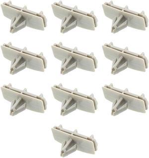 Yassdwbn Car Fender Flare Moulding Clips Repair for Jeep Liberty Wrangler Gray 55157065AA