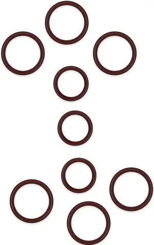 Yassdwbn 8Pcs/Set Fuel Injection Pump Rebuild O-Ring Kit Fit For Kubota D902 D722 D905