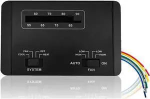 Acaigel 7330F3852 Manual Wall Thermostat Single Stage Heat/Cool
