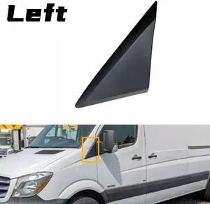 Acaigel Left Side Wing Door Mirror Cover Trim For Mercedes Benz Sprinter W906