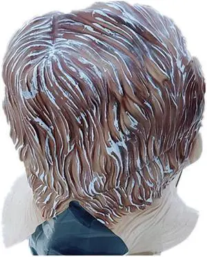 Acaigel Halloween Human Latex Mask Old Man Headgear Cosplay Props
