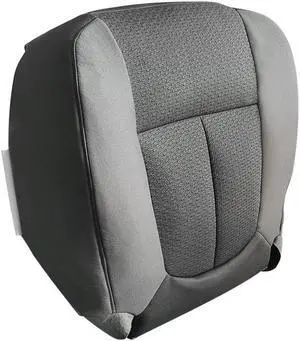 Acaigel Driver Side Bottom Replacement Leather Seat Cover Steel Gray For Ford F150 11-14