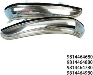 Acaigel 2Pcs For Peugeot 208 2012-2017 Wing Mirror Indicator Light 9814464880 9814464980