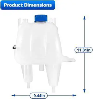 Yassdwbn 52014880AA Coolant Reservoir For 2014-2021 Dodge Ram ProMaster 1500 2500 3500 Yassdwbn 52014880AA Coolant Reservoir For 2014-2021 Dodge Ram ProMaster 1500 2500 3500