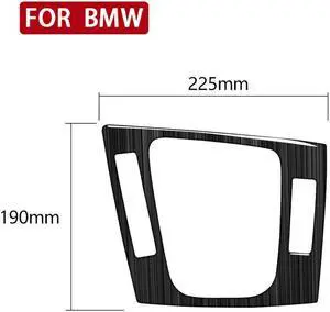 Acaigel 2Pcs For 98-05 Bmw E46 3Series Carbon Fiber Console Gear Shift Panel Cover Trim Acaigel 2Pcs For 98-05 Bmw E46 3Series Carbon Fiber Console Gear Shift Panel Cover Trim