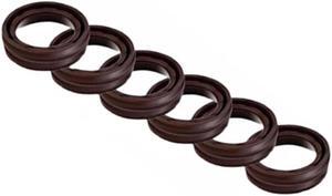 Paiying 6xSpark Plug Tube Seal Gasket for Jeep Wrangler JK JL Gladiator JT Cherokee 3.6L