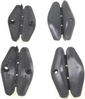 Acaigel 4Pcs 20478733 Door Window Guides Retainer Clips For Buick Chevrolet