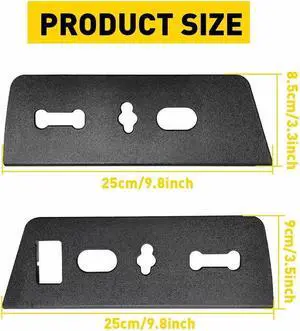 Paiying 2Pcs Seat Switch Bezels 9L3Z-14A706-CA 9L3Z-14A706-NA for 2009 -2014 Ford F-150 Paiying 2Pcs Seat Switch Bezels 9L3Z-14A706-CA 9L3Z-14A706-NA for 2009 -2014 Ford F-150