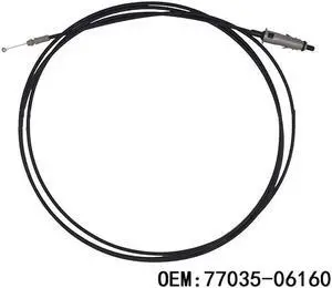 Yassdwbn 1× Fuel Lid Lock Control Cable 77035-06160 For Toyota Camry ACV/AHV41 2006-2011 Yassdwbn 1× Fuel Lid Lock Control Cable 77035-06160 For Toyota Camry ACV/AHV41 2006-2011