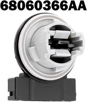 Yassdwbn 2Pcs Side Lamp Socket 68060366Aa Fit For Dodge Jeep Cherokee Wrangler