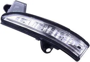 Yassdwbn Left Side Lh Turn Signal Mirror Blinker Light For 2013-2020 Ford Fusion