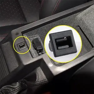 Yassdwbn Car Central Armrest Box Buckle Cover Clip 7591GL For Citroen C5 2010-2016