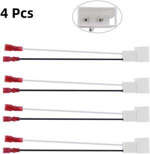 Yassdwbn 4Pcs Speaker Connector Harness Adapter For Toyota Lexus Scion 72-8104, SP-8104