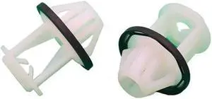 Yassdwbn 10X Side Skirt Moulding Trim Clip For Mercedes A B C E Class Cla Gla A0009917298