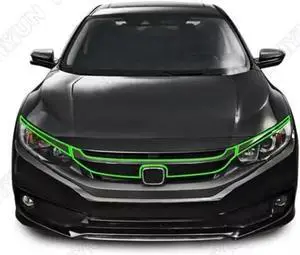 Yassdwbn 1 Set Front Hood Grille Bumper Trim Protector Stickers Yassdwbn 1 Set Front Hood Grille Bumper Trim Protector Stickers