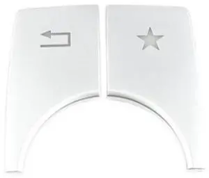 Acaigel 1X Multimedia Switch Cover Trims For Mercedes Benz
