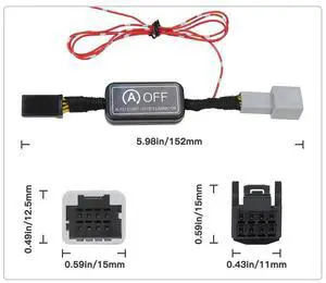 Yingshan Auto Start Stop A-Off Cable For Subaru Legacy 2015-2020 Plastic Set