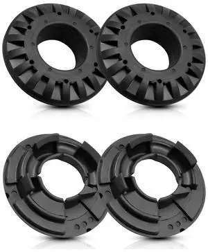 Acaigel Rear Upper / Lower Rubber Spring Isolator Kit For Jeep Grand Cherokee 1999-2004