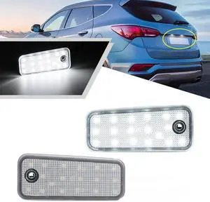 Acaigel Led License Number Plate Light Tag Lamp For Hyundai Santa DM Grand Santa Fe NC