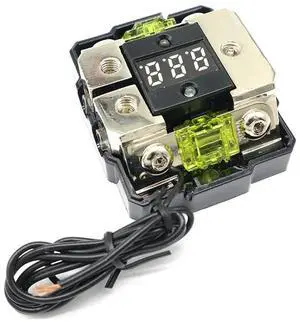 Acaigel New Car Audio Amplifier Fuse Holder Power Fuse Distribution Block Splitter 100A