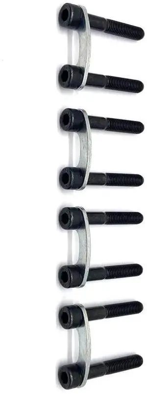 Yassdwbn Fits Jeep Wrangler Jk Jku 07-18 12.9 Class Driveshaft Bolts Front Rear Cv Joint