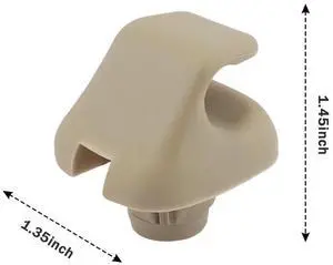 Acaigel 2Pcs Sun Visor Bracket Hook Hanger Clip 88217S01A01Za For Honda Civic Accord Crv