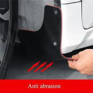 Paiying 2 Pcs Sports Mudflaps Splash Guards Fender Flares Front Rear For Car Pickup SUV Paiying 2 Pcs Sports Mudflaps Splash Guards Fender Flares Front Rear For Car Pickup SUV