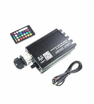 Acaigel 16W RGBW Fiber Optic Star Meteor Ceiling Integrated Machine Kit 900pcs Fibers