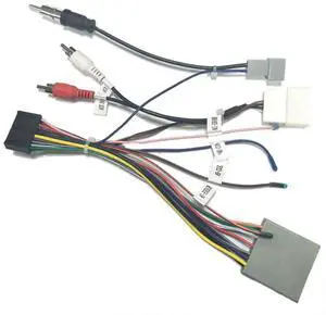 Acaigel For CRV Car Stereo 20 PIN Wiring Android Power Cable Harness Connector Adapter