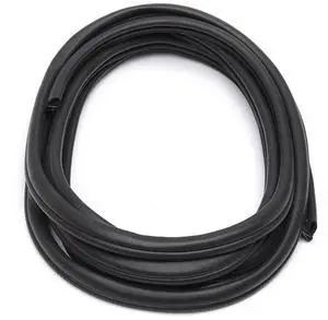 Acaigel 3 Meters Car Door Edge Trim Rubber Seal Strip Protector w/Steel Sheet Acaigel 3 Meters Car Door Edge Trim Rubber Seal Strip Protector w/Steel Sheet